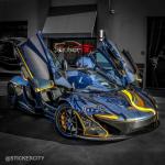 McLaren P1 Tatoo Edition by Sticker City 2015 года